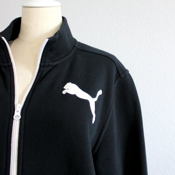Puma Warm Cell Fleece Track Jacket Size Large - Picture 5 of 9